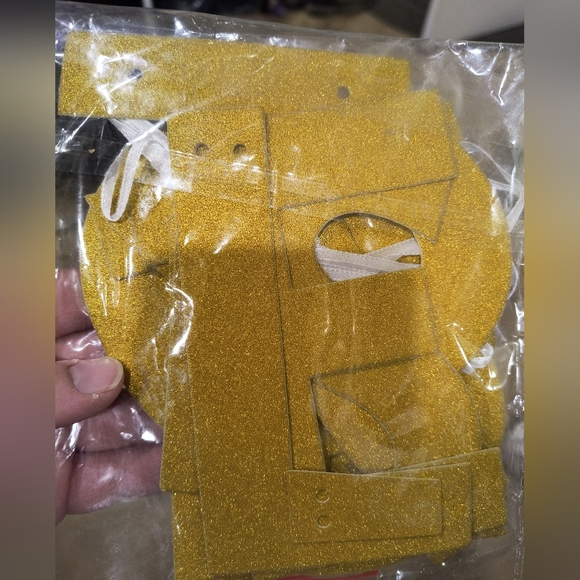 NIB Glitter Gold Alphabet Let's Party Banner for Bachelorette Party Decoration - Picture 6 of 7